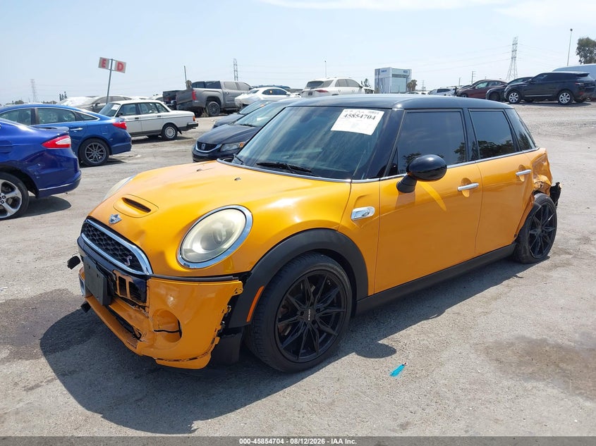 Vin: wmwxu3c53f2b59362, lot: 46353637, mini hardtop cooper s 20152
