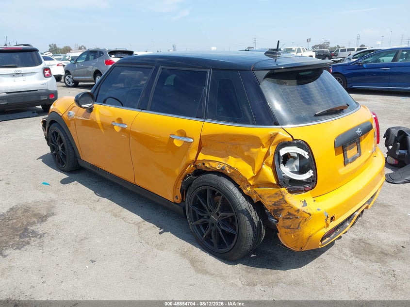 Vin: wmwxu3c53f2b59362, lot: 46353637, mini hardtop cooper s 20153