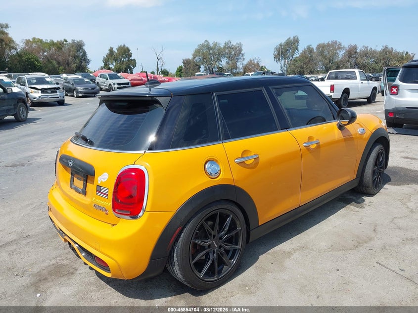 Vin: wmwxu3c53f2b59362, lot: 46353637, mini hardtop cooper s 20154