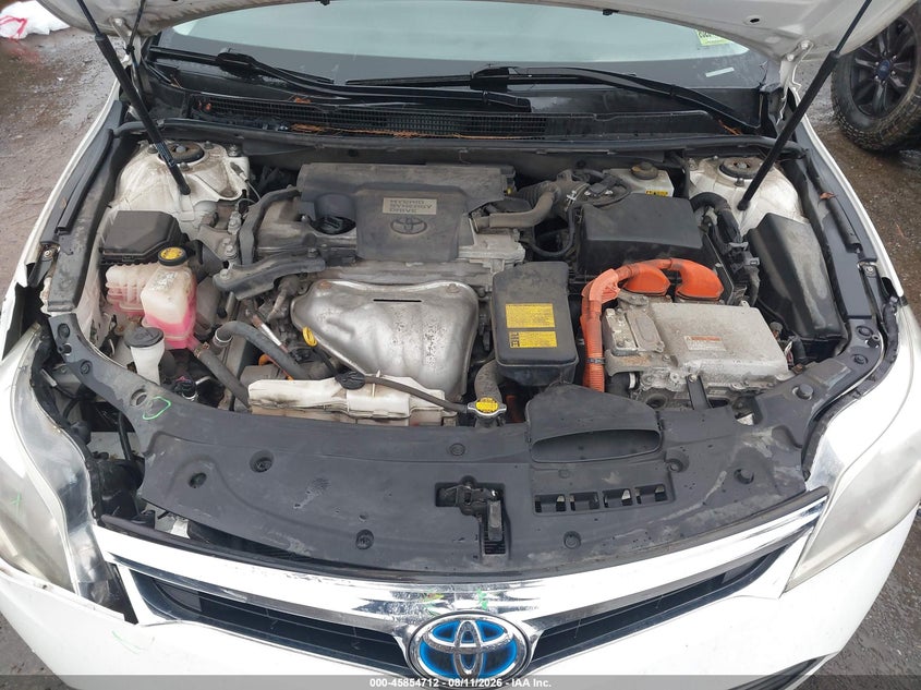 2013 TOYOTA AVALON SEDAN 2.5L I-4 DOHC, VVT, 156HP