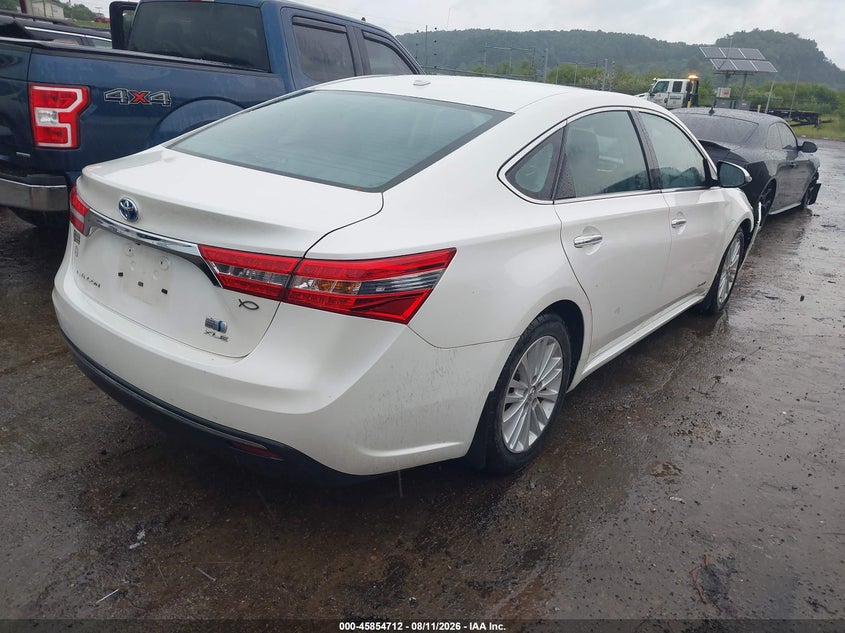 2013 TOYOTA AVALON SEDAN 2.5L I-4 DOHC, VVT, 156HP