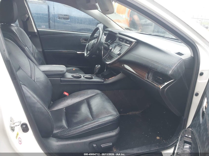 2013 TOYOTA AVALON SEDAN 2.5L I-4 DOHC, VVT, 156HP