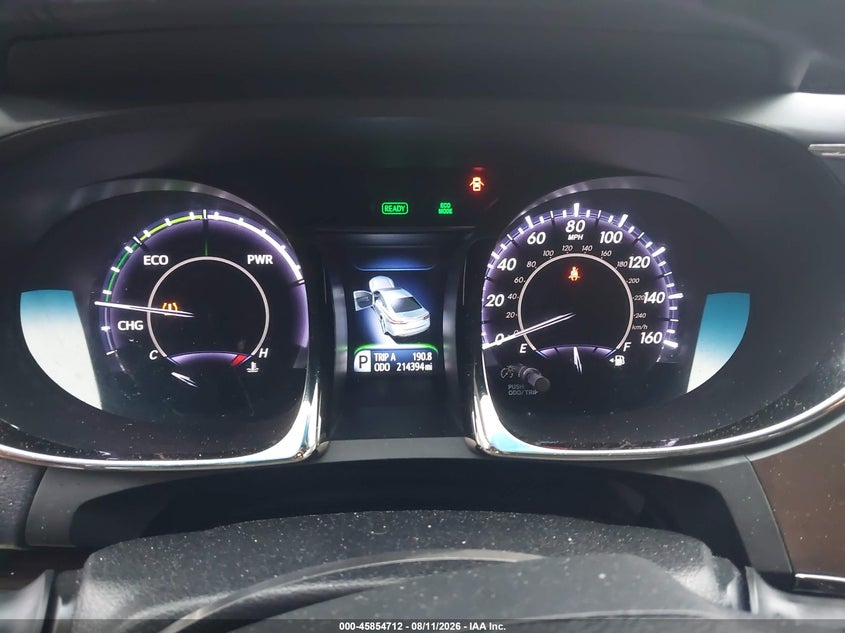 2013 TOYOTA AVALON SEDAN 2.5L I-4 DOHC, VVT, 156HP
