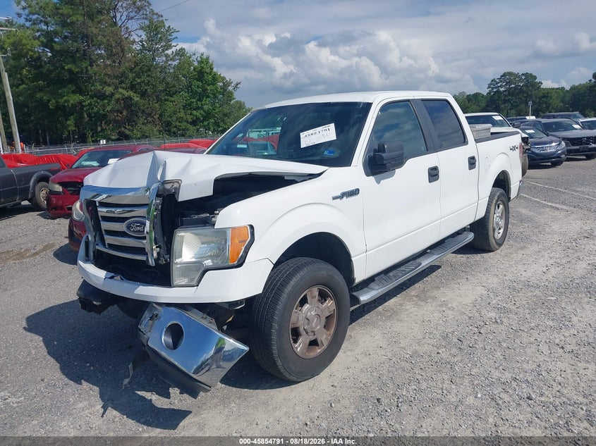 2012 Ford F-150, Front End, IAAI, VIN 1FTFW1EF9CKD17425 — photo 2