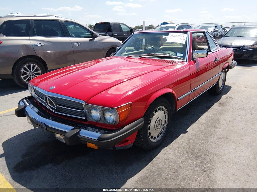 1989 MERCEDES-BENZ 560 auction photo 2