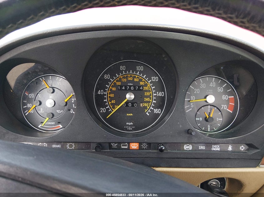 1989 MERCEDES-BENZ 560 auction photo 7