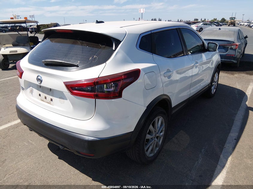 Vin: jn1bj1av9mw312832, lot: 46353830, nissan rogue sport s fwd xtronic cvt 20214