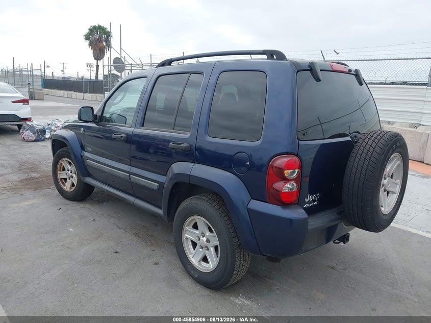 JEEP LIBERTY 2007 VIN 1J4GL48K67W566961