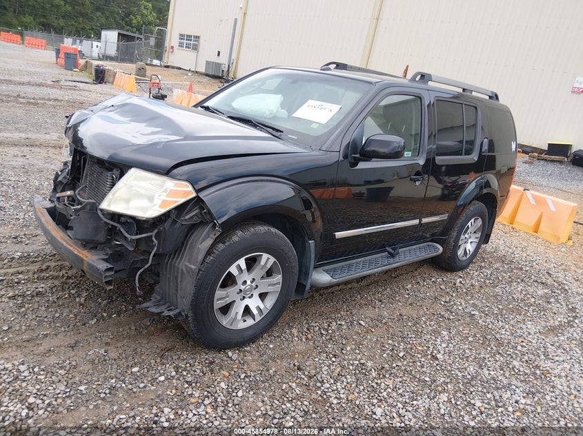 2012 NISSAN PATHFINDER auction photo 2
