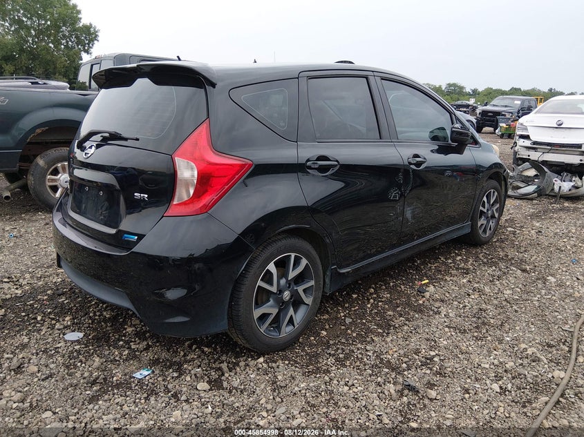 2015 NISSAN VERSA HATCHBACK 1.6L I-4 DOHC, VVT, 109HP