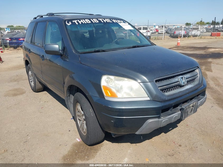 2003 Honda Pilot Ex VIN 2HKYF18483H547734