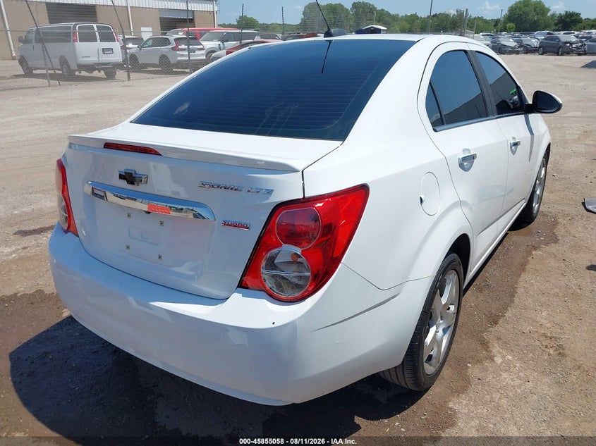 Vin: 1g1je5sb1f4194341, lot: 46353991, chevrolet sonic ltz auto 20154