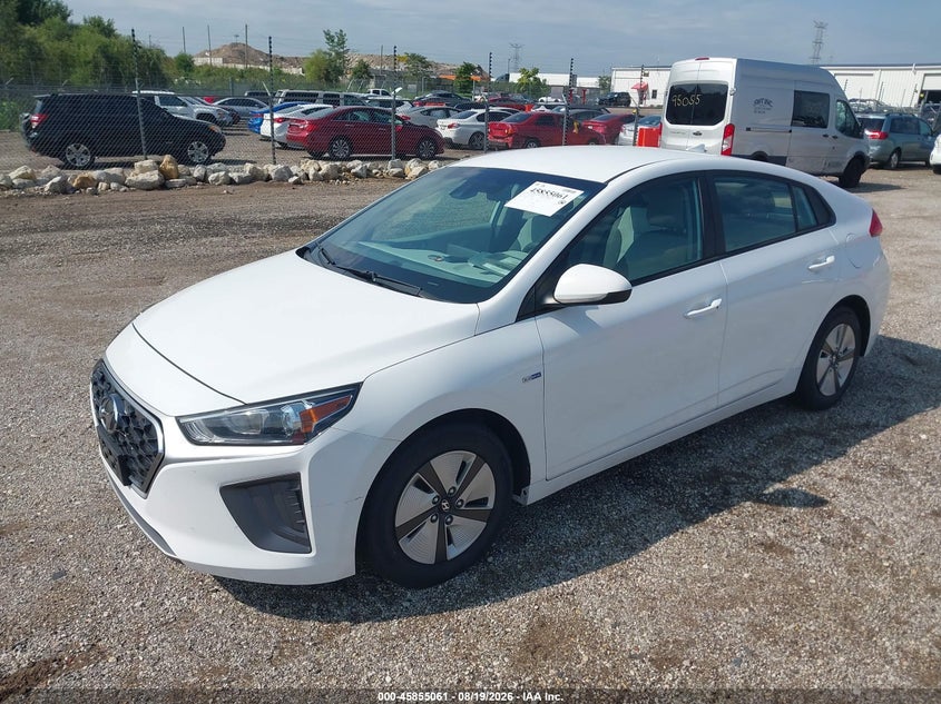 Vin: kmhc65lc7lu232022, lot: 46353993, hyundai ioniq hybrid blue 20202