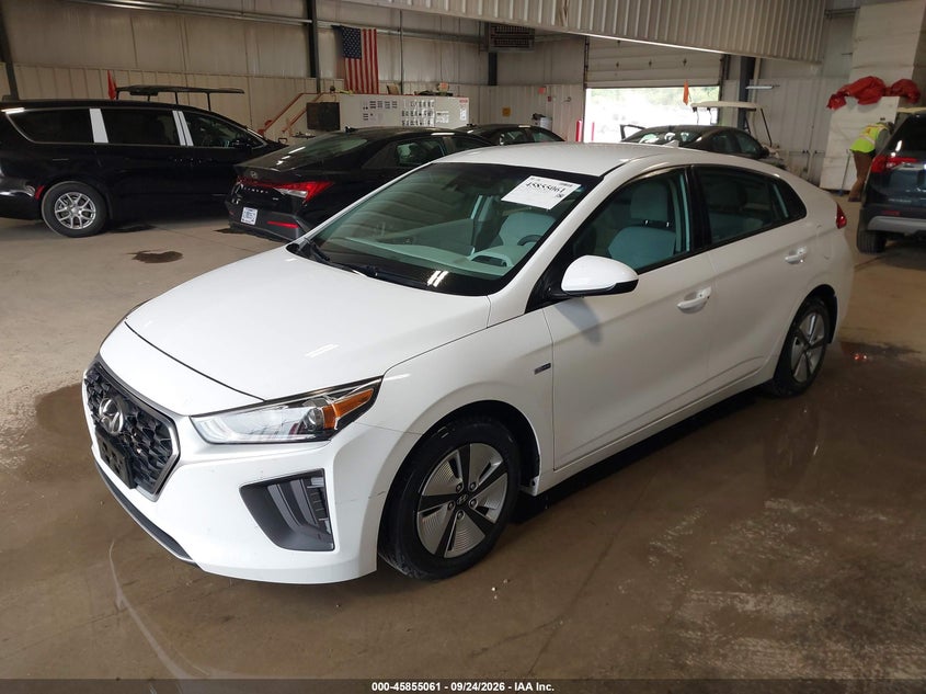 Vin: kmhc65lc7lu232022, lot: 46353993, hyundai ioniq hybrid blue 20202