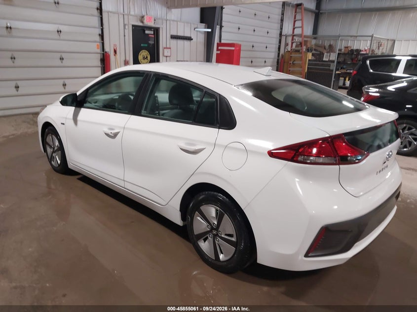 Vin: kmhc65lc7lu232022, lot: 46353993, hyundai ioniq hybrid blue 20203