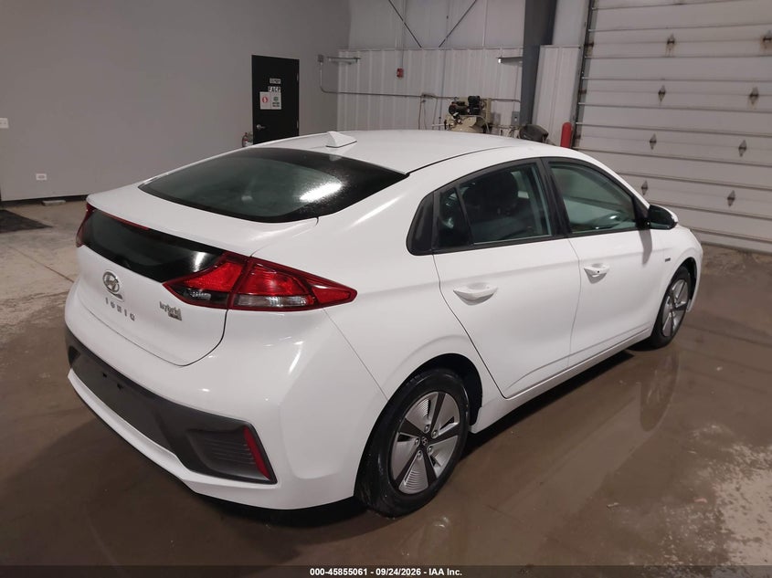 Vin: kmhc65lc7lu232022, lot: 46353993, hyundai ioniq hybrid blue 20204