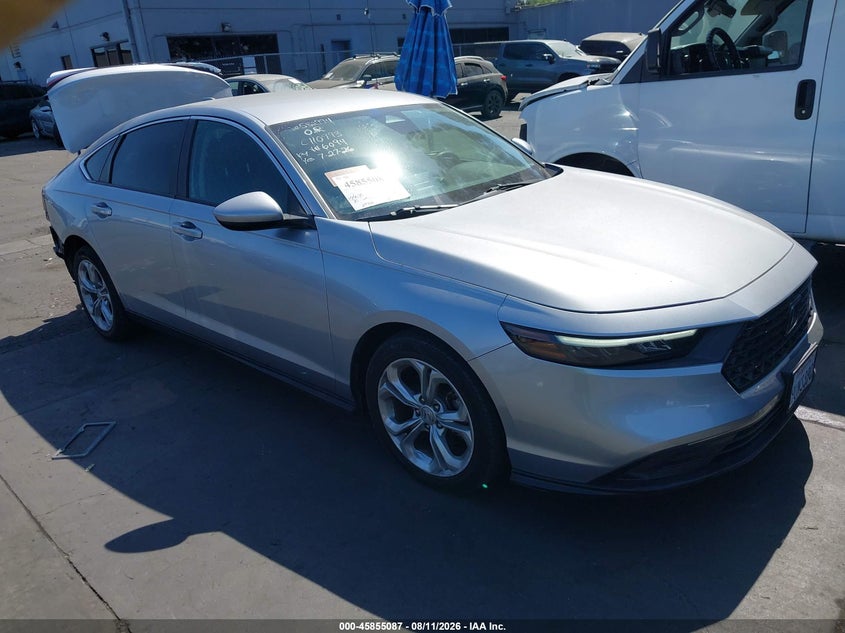2023 Honda Accord Lx, Left Rear, IAAI, VIN 1HGCY1F20PA016094