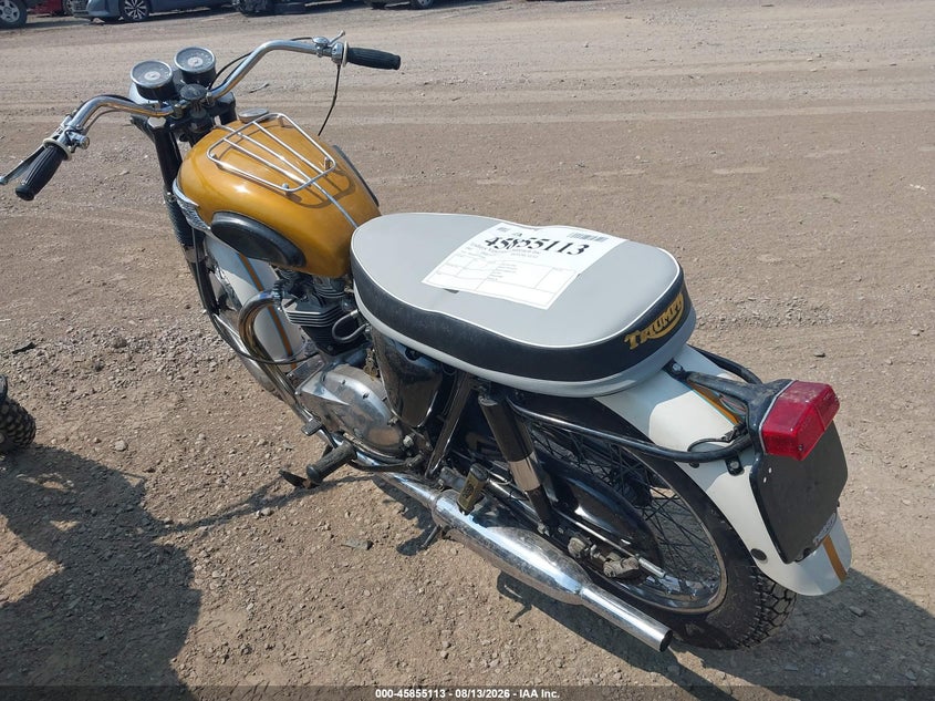 1965 TRIUMPH MOTORCYCLE auction photo 3