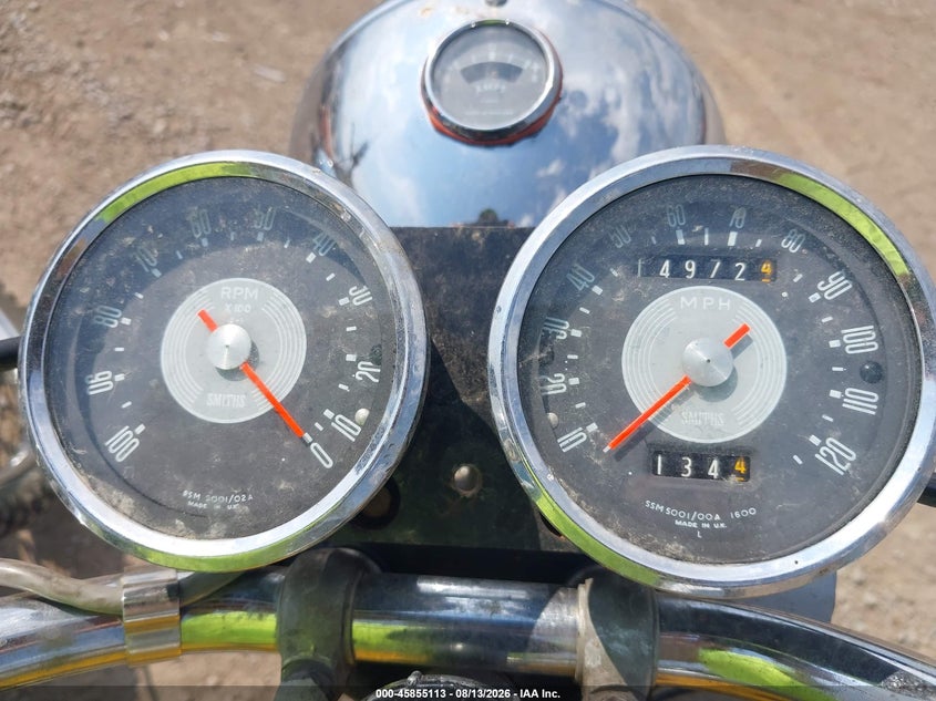 1965 TRIUMPH MOTORCYCLE auction photo 7