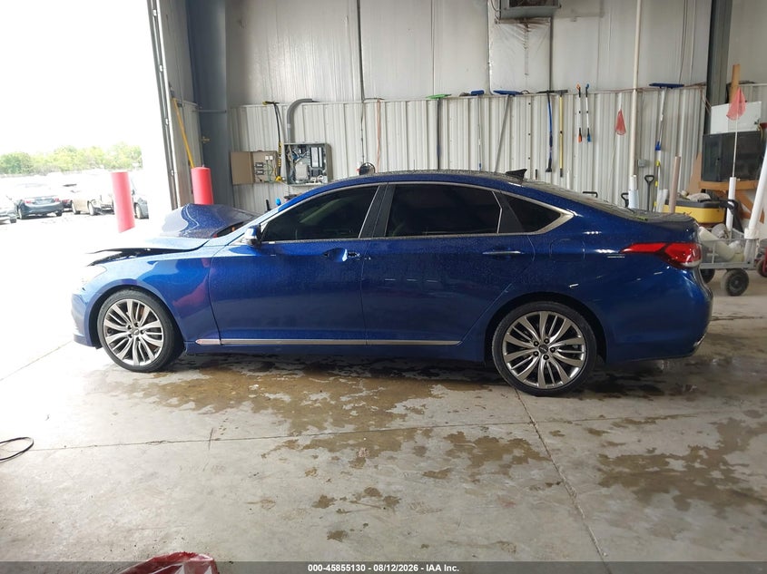 GENESIS G80 2017 VIN KMHGN4JF8HU198367