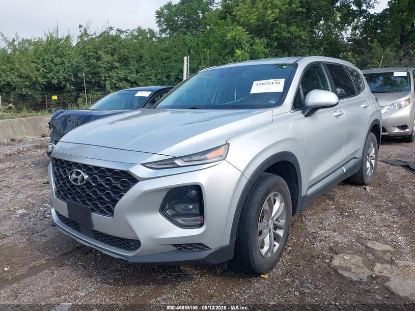 2019 Hyundai Santa Fe, Удар сзади, IAAI, VIN 5NMS2CAD4KH121574 — фото 2