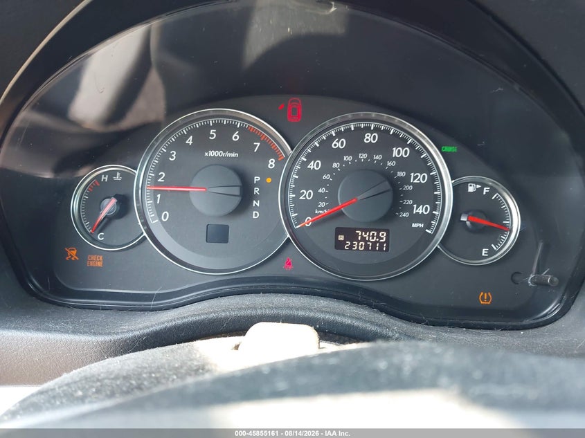 2009 SUBARU OUTBACK auction photo 7