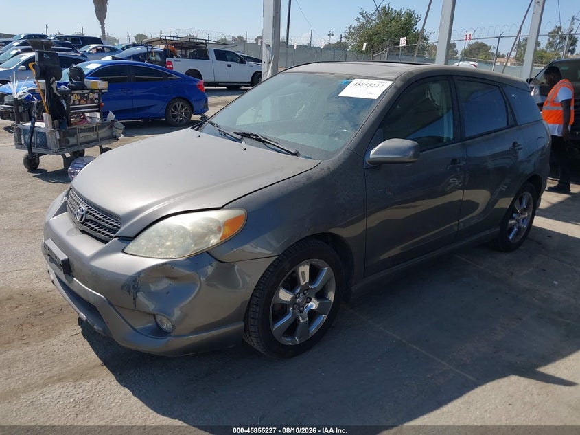 2007 Toyota Matrix, Left Front, IAAI, VIN 2T1KR32EX7C665416 — photo 2
