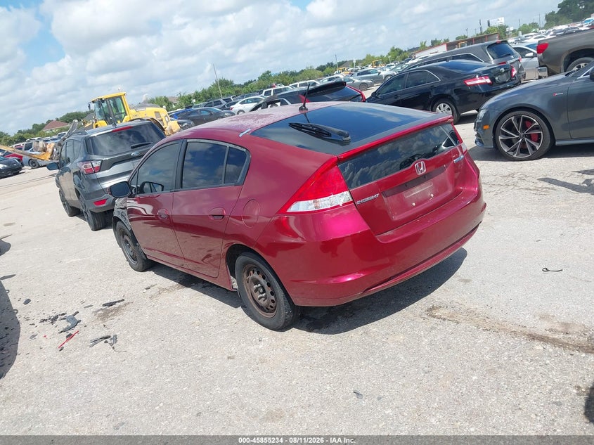 Vin: jhmze2h58as012471, lot: 46354167, honda insight lx 20103