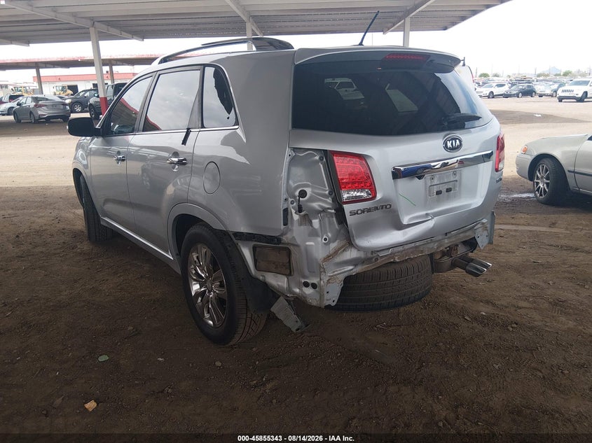 Vin: 5xykw4a22cg273888, lot: 46354276, kia sorento sx v6 20123