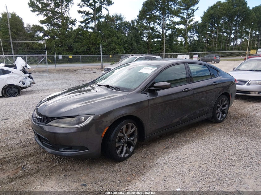 Vin: 1c3cccbgxfn582477, lot: 46354285, chrysler 200 s 20152