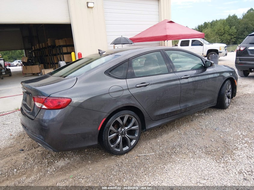 Vin: 1c3cccbgxfn582477, lot: 46354285, chrysler 200 s 20154