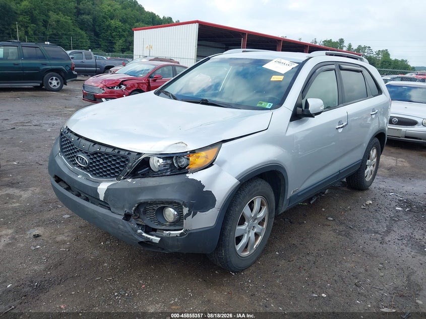 Vin: 5xyktda21cg235836, lot: 46354290, kia sorento lx v6 20122
