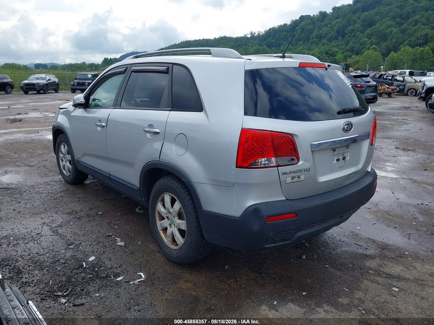 Vin: 5xyktda21cg235836, lot: 46354290, kia sorento lx v6 20123