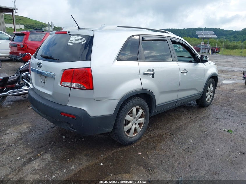 Vin: 5xyktda21cg235836, lot: 46354290, kia sorento lx v6 20124