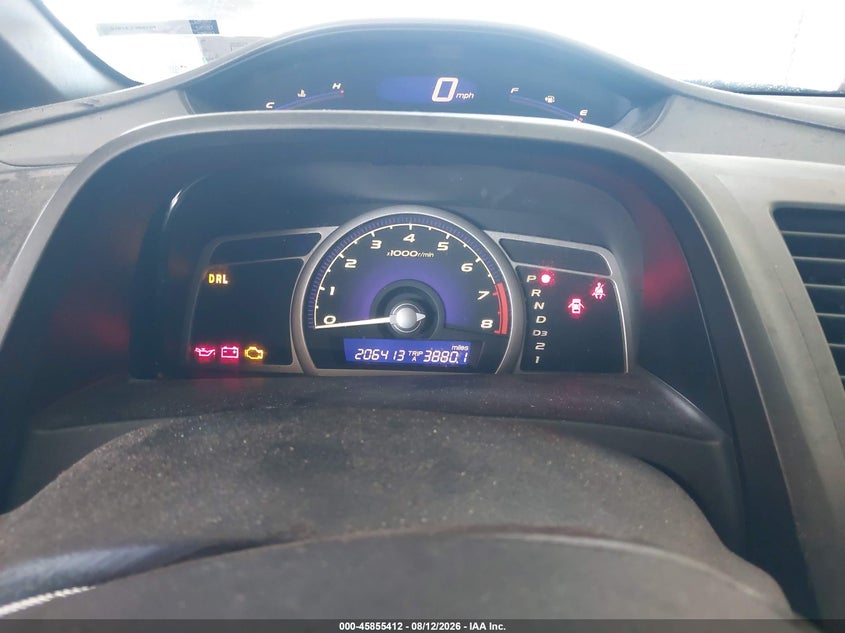 2007 HONDA CIVIC SEDAN 1.8L I-4 VVT, 140HP