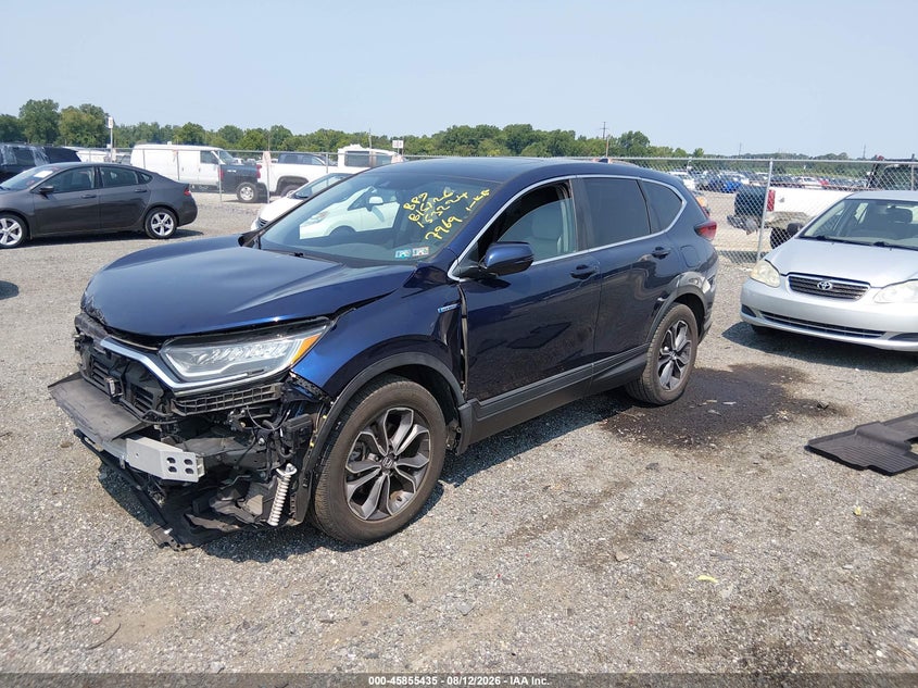 2021 HONDA CR-V HYBRID auction photo 2