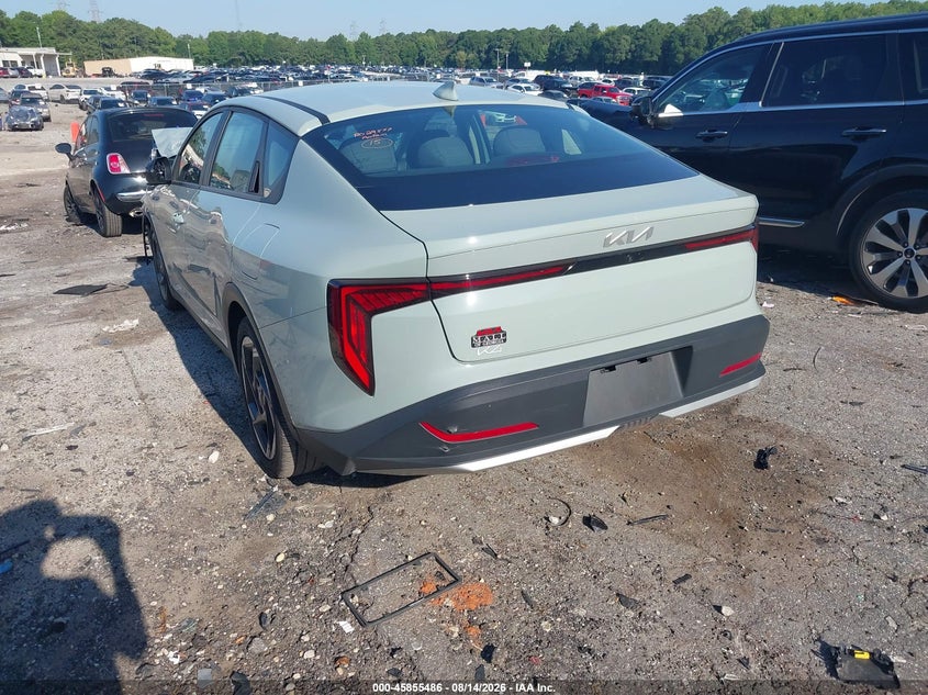 KIA K4 2025 VIN 3KPFU4DE3SE133969
