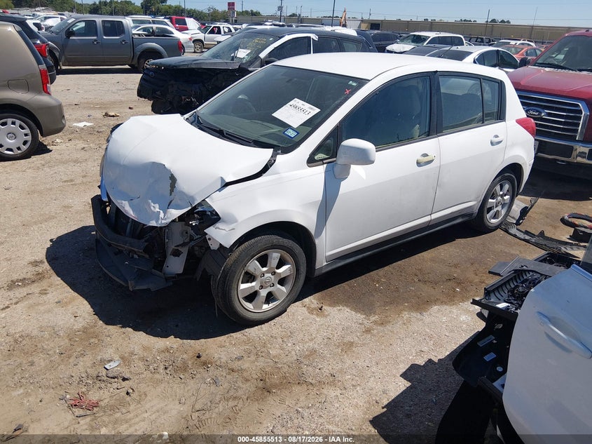 2009 NISSAN VERSA HATCHBACK 1.8L I-4 DOHC, VVT, 122HP