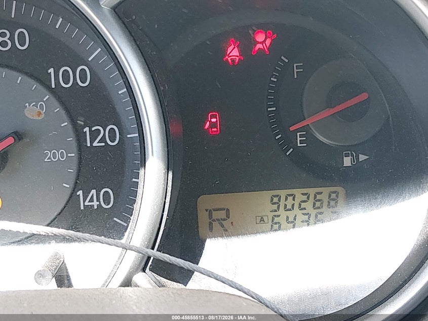 2009 NISSAN VERSA HATCHBACK 1.8L I-4 DOHC, VVT, 122HP
