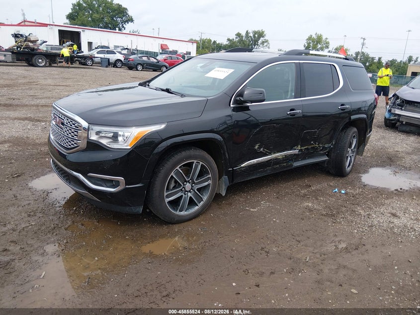 2018 GMC Acadia, Left Side, IAAI, VIN 1GKKNXLS8JZ194665 — photo 2