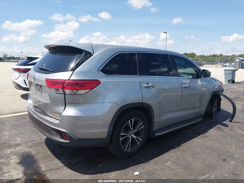 Vin: 5tdzarfh6hs028917, lot: 46354501, toyota highlander le 20174