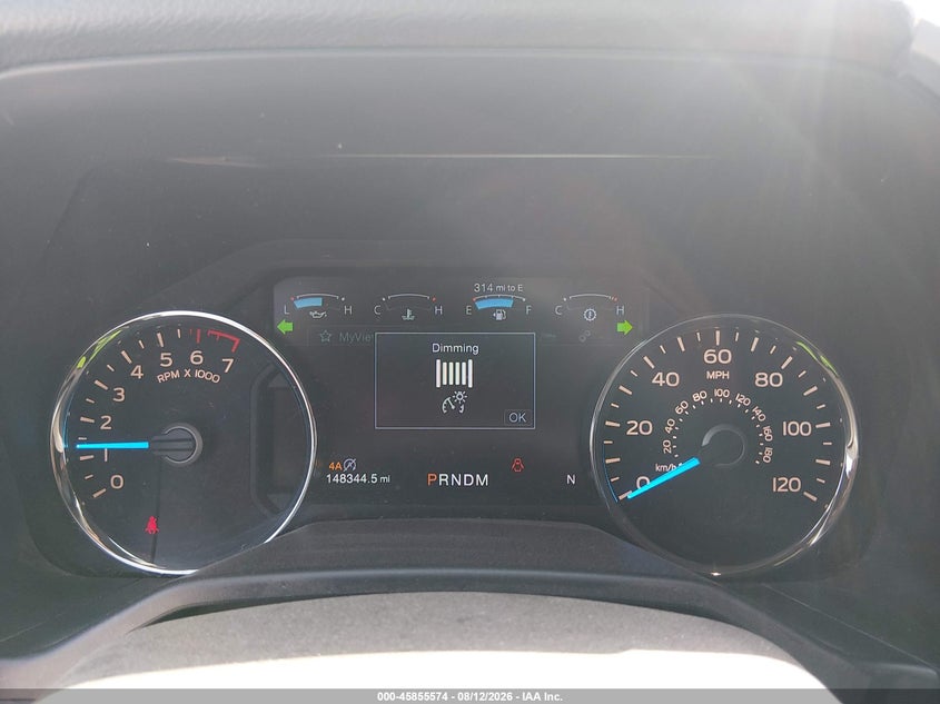 2017 FORD F-150 PICKUP 3.5L V-6 DI, DOHC, VVT, TURBO, 375HP