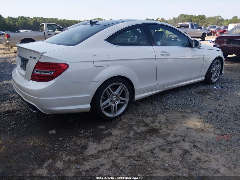 2012 MERCEDES-BENZ C 350 auction photo 4