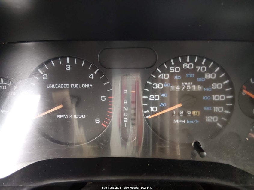 DODGE RAM 2500 1997 VIN 3B7KF23Z4VM509218