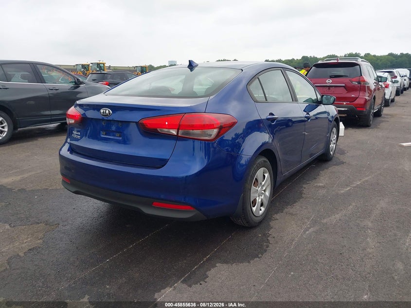 Vin: 3kpfk4a76je196607, lot: 46354570, kia forte lx 20184