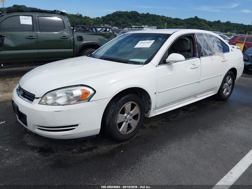 2009 Chevrolet Impala, Обычный износ, IAAI, VIN 2G1WT57K091183187 — фото 2