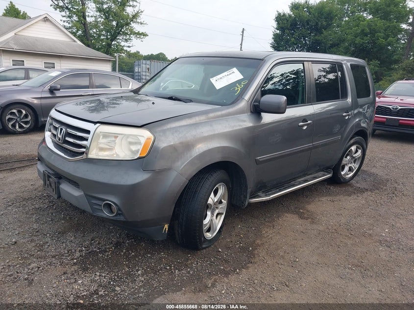 2012 Honda Pilot, Left Side, IAAI, VIN 5FNYF4H55CB081172 — photo 2