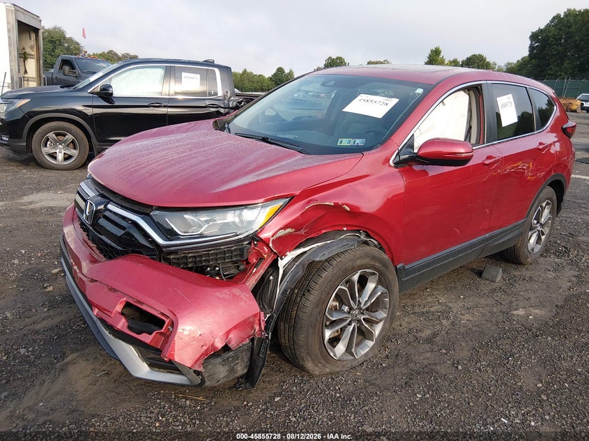Vin: 2hkrw2h56nh671412, lot: 46354661, honda cr-v awd ex 20222