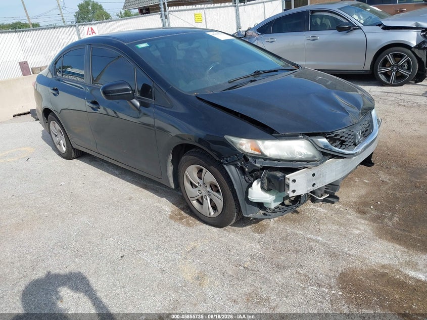 Vin: 19xfb2f58ee008008, lot: 46354668, honda civic lx 2014 img_1