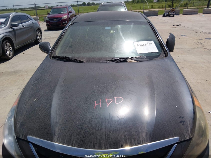 2011 HYUNDAI SONATA SEDAN 2.4L I-4 DI, DOHC, VVT, 198HP